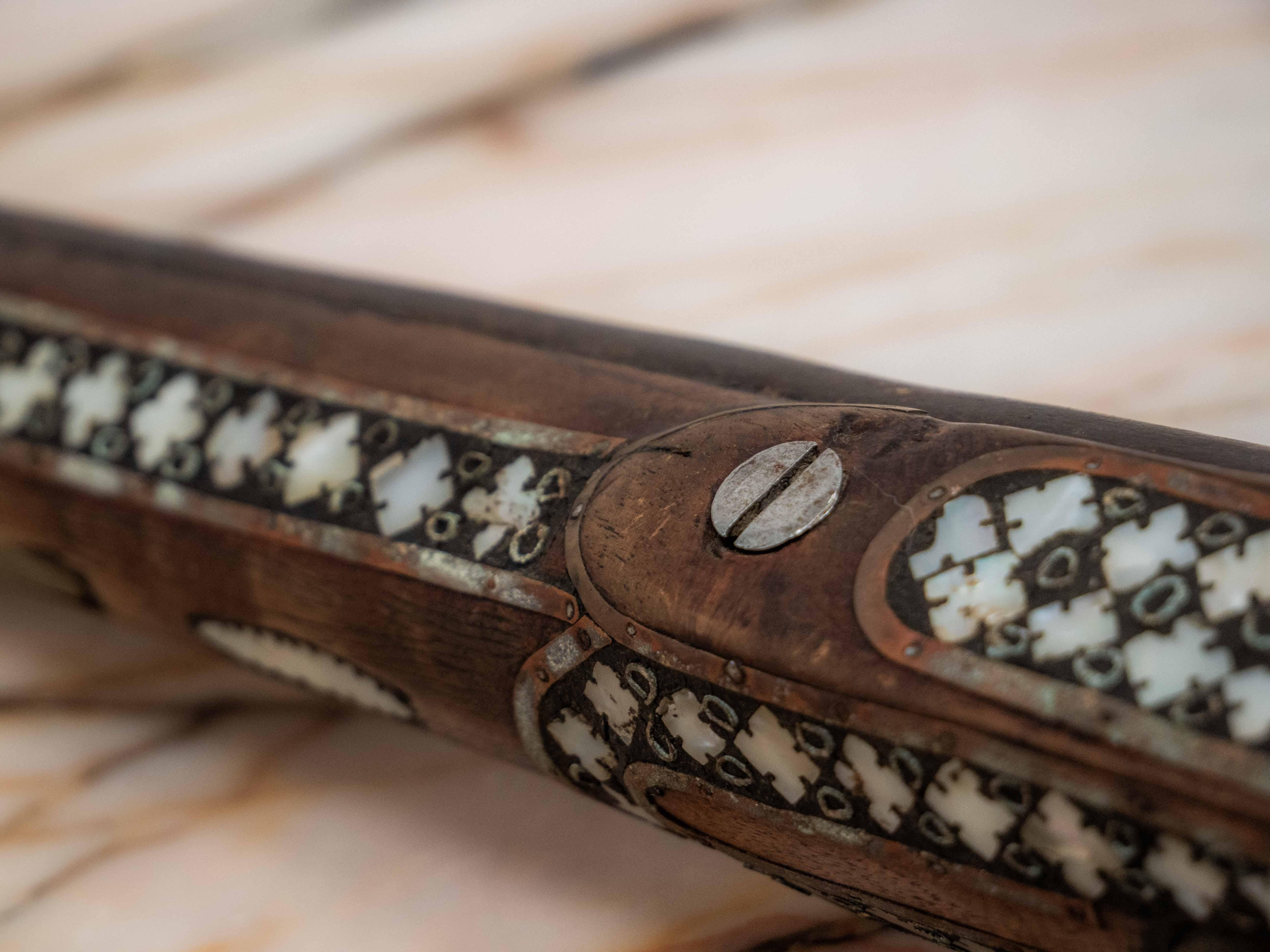 Moroccan flintlock pistol from the 19th century 2