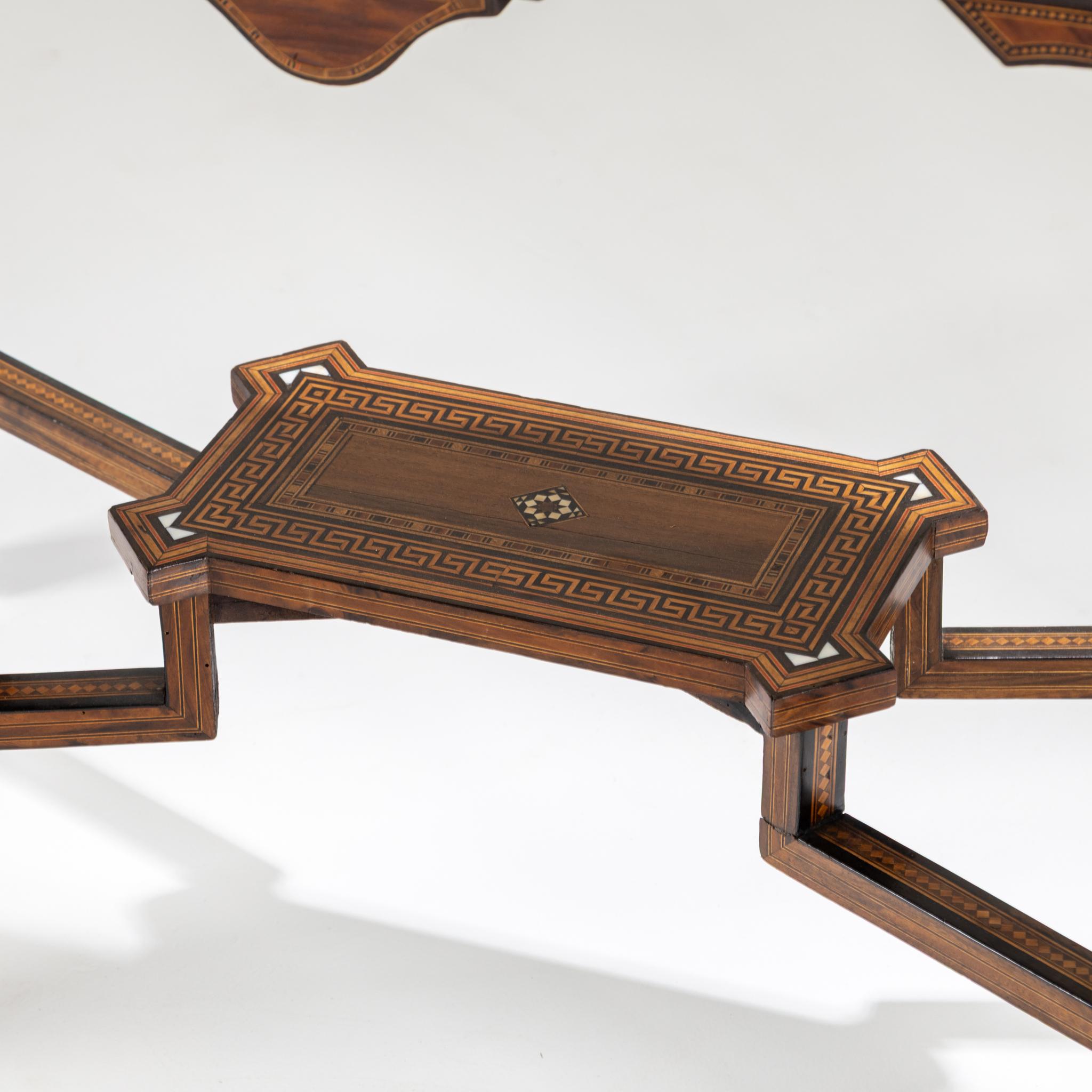 Moroccan Game Table, Second Half of the 19th Century For Sale 7