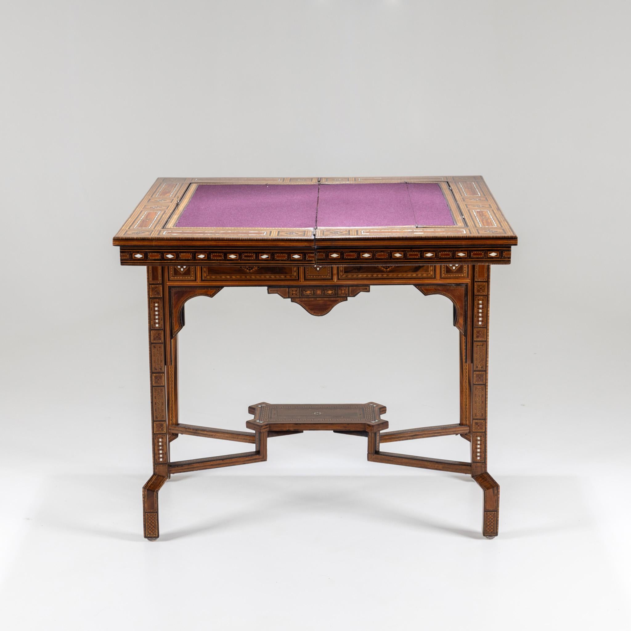 Moroccan Game Table, Second Half of the 19th Century For Sale 8