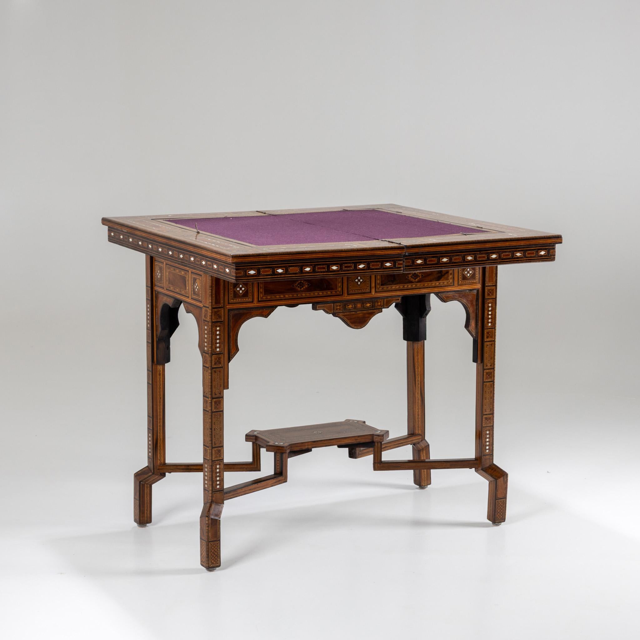 Moroccan Game Table, Second Half of the 19th Century For Sale 9