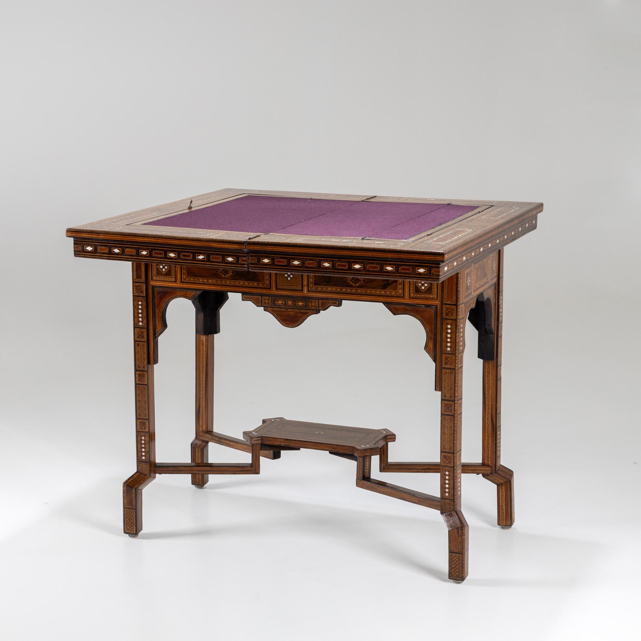 Moroccan Game Table, Second Half of the 19th Century For Sale 10