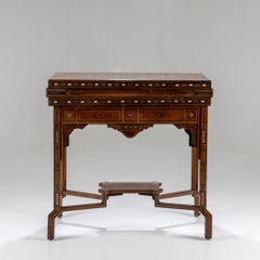Moroccan Game Table, Second Half of the 19th Century