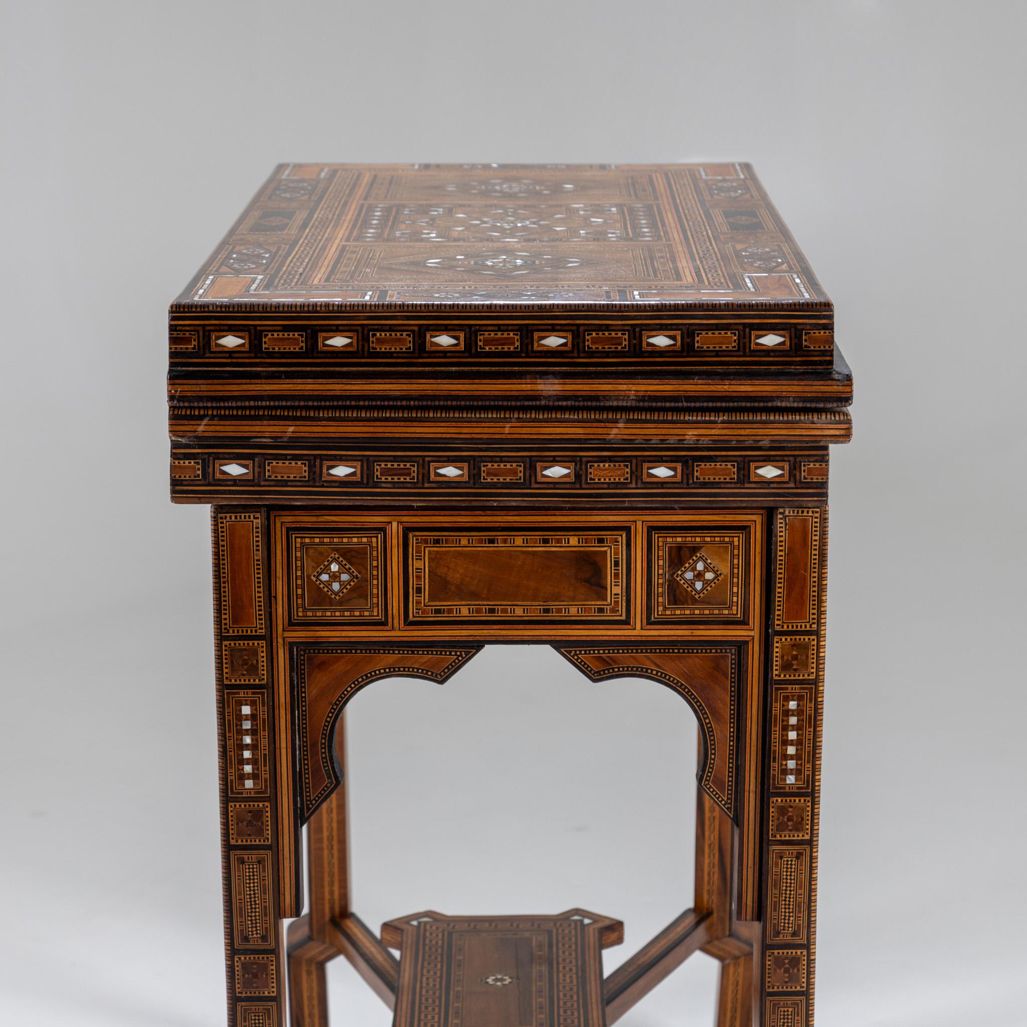 Unknown Moroccan Game Table, Second Half of the 19th Century For Sale