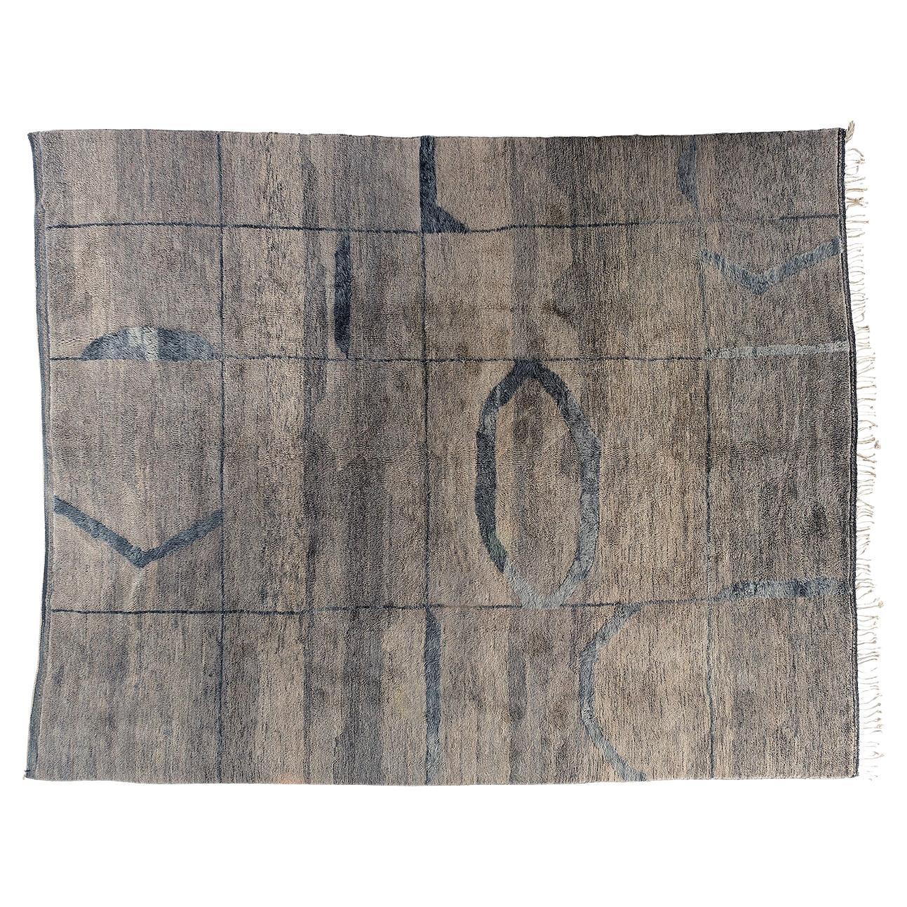 Moroccan Geometric Berber Rug For Sale