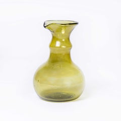 Moroccan Glass Vase - Blue