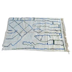 Alfombra marroquí Hand Made Beni Ourain