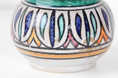 Moroccan Hand Painted Ceramic Astray from Fez