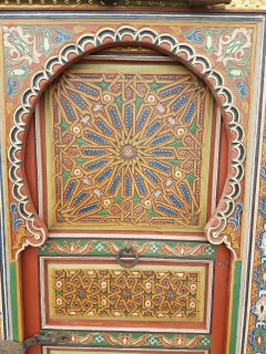 Moroccan Hand Painted Double Door