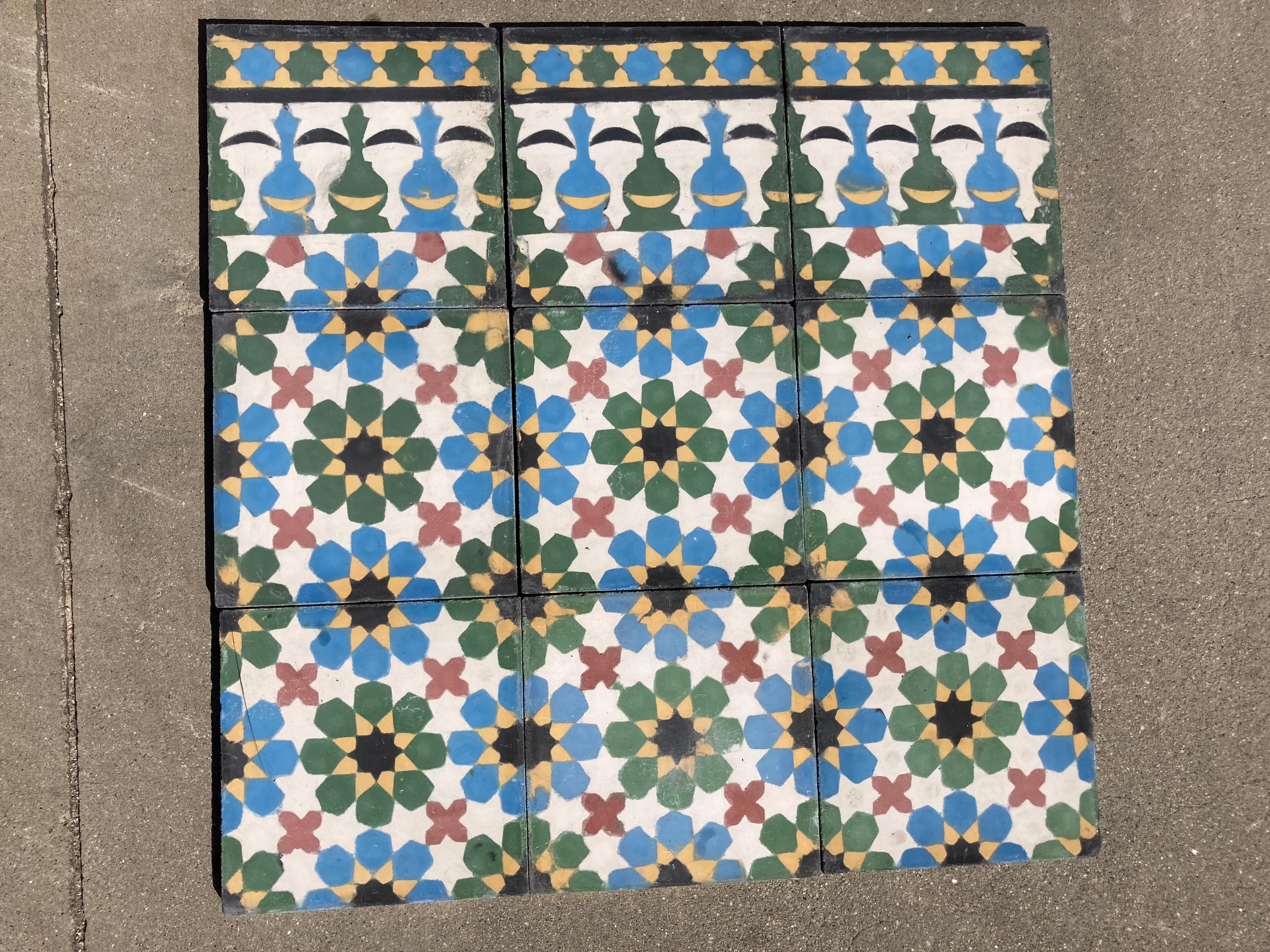 moroccan encaustic tiles