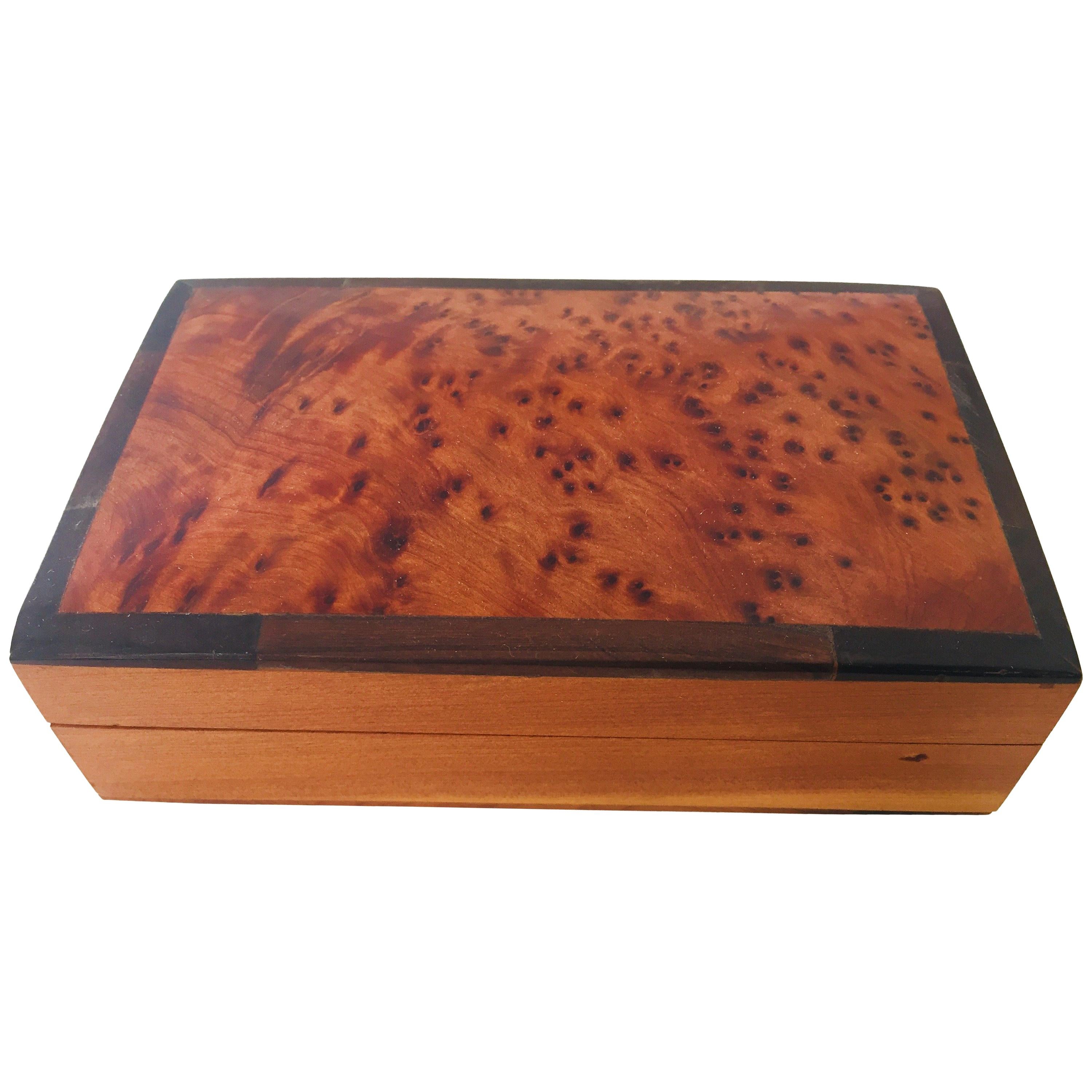 Moroccan Handcrafted Thuya Wood Box