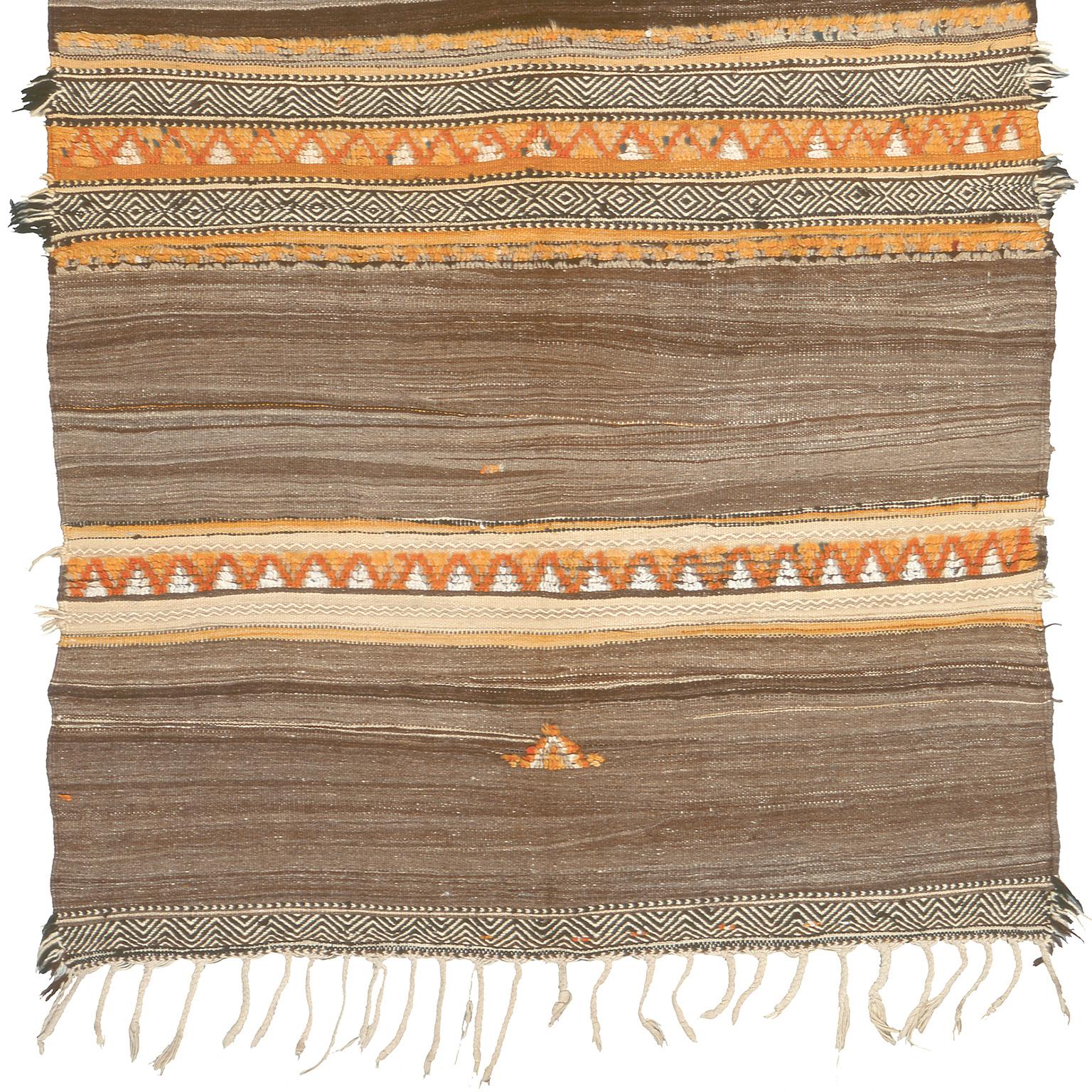 Hand-Woven Moroccan Handwoven Glaoua Rug For Sale