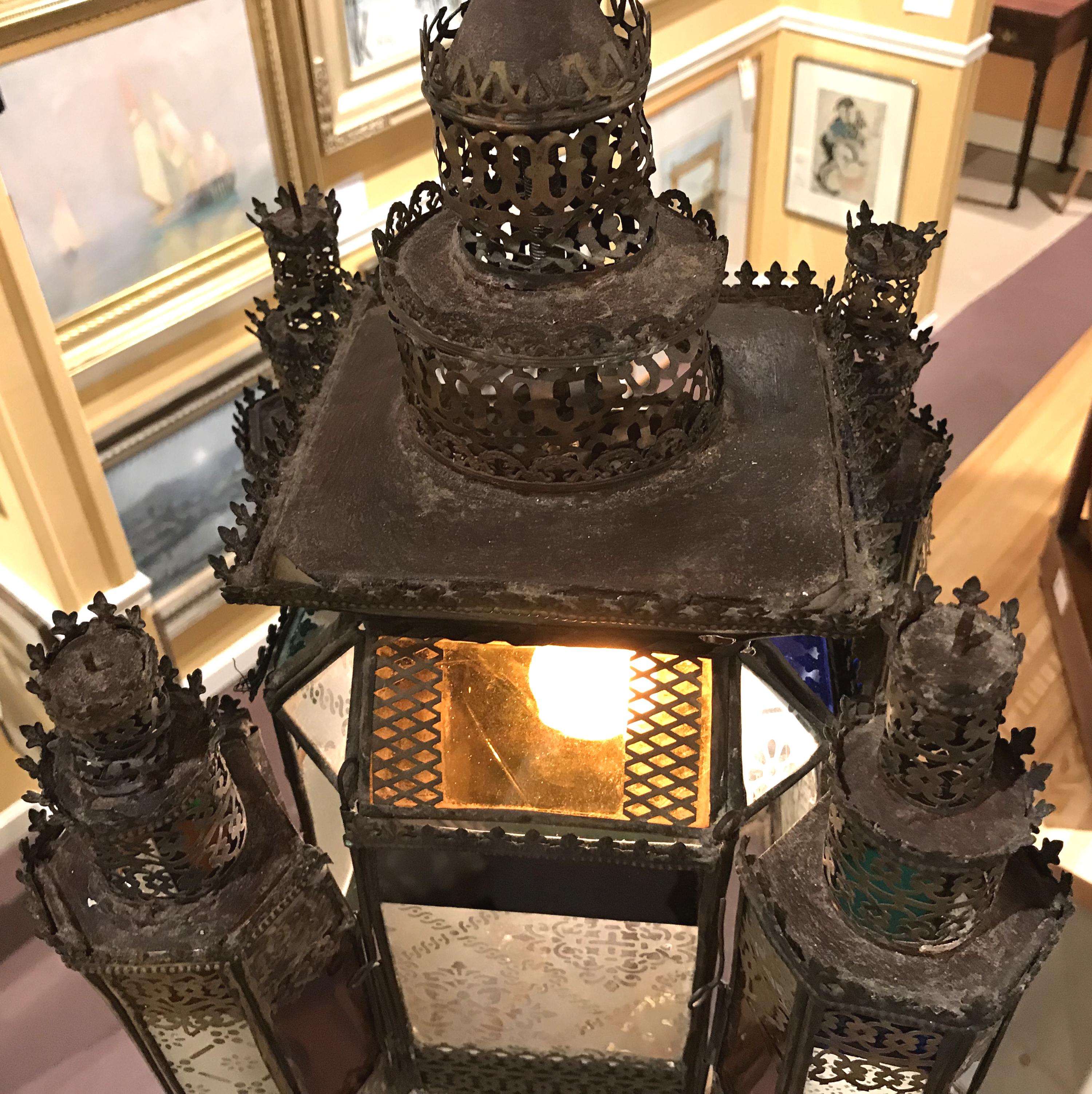 moroccan glass lamps