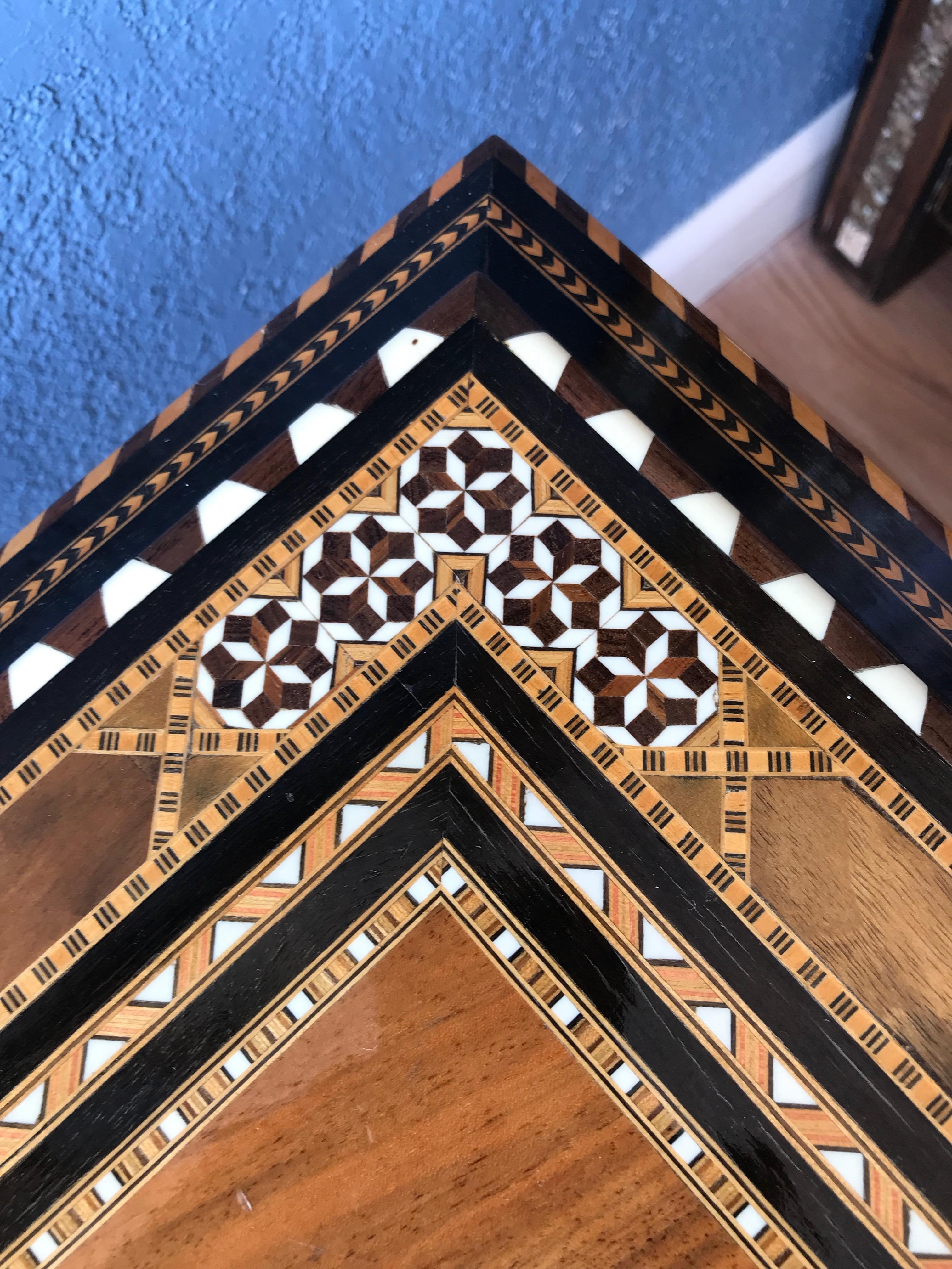 Moroccan Inlaid Cocktail Table 9
