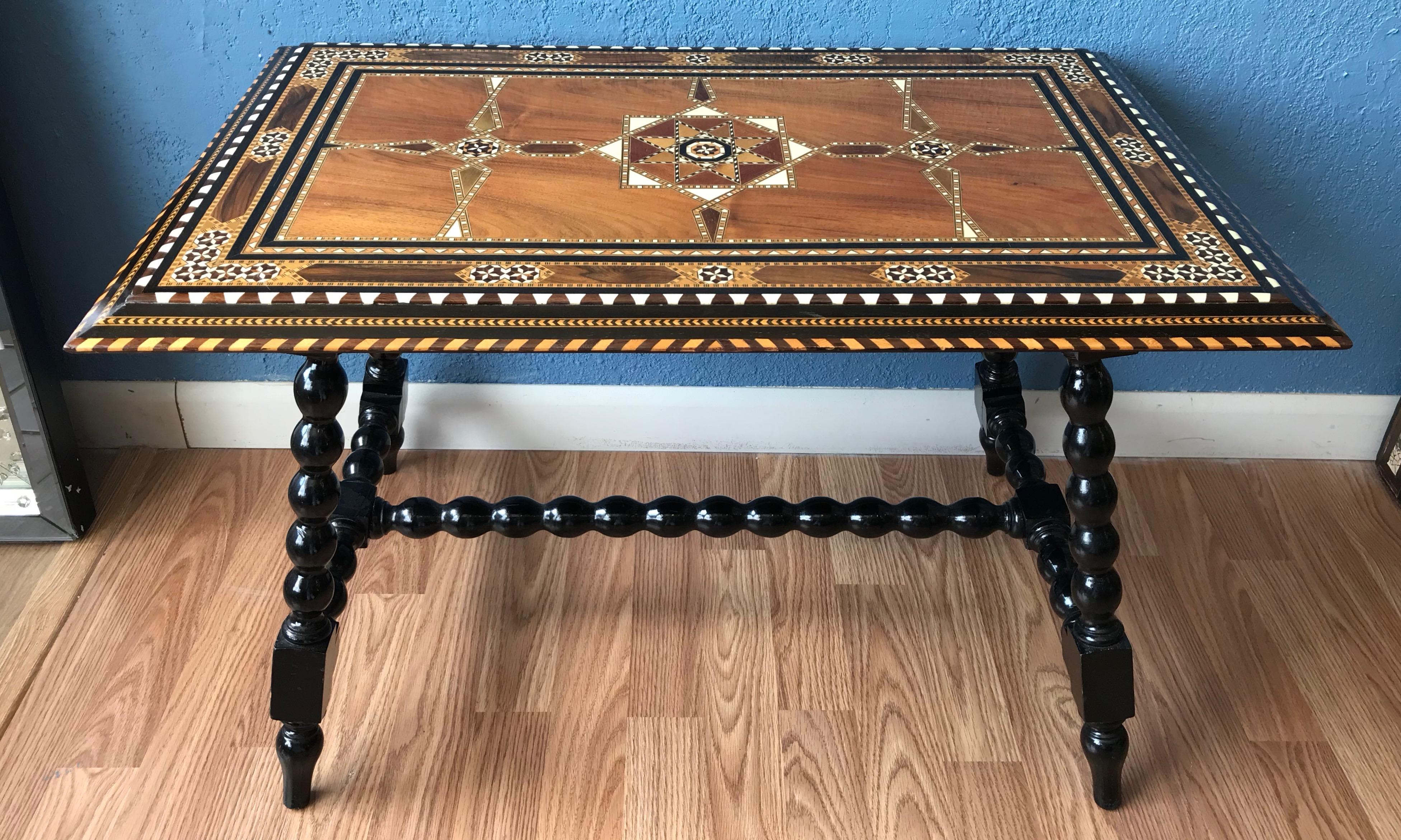 Moroccan Inlaid Cocktail Table 3