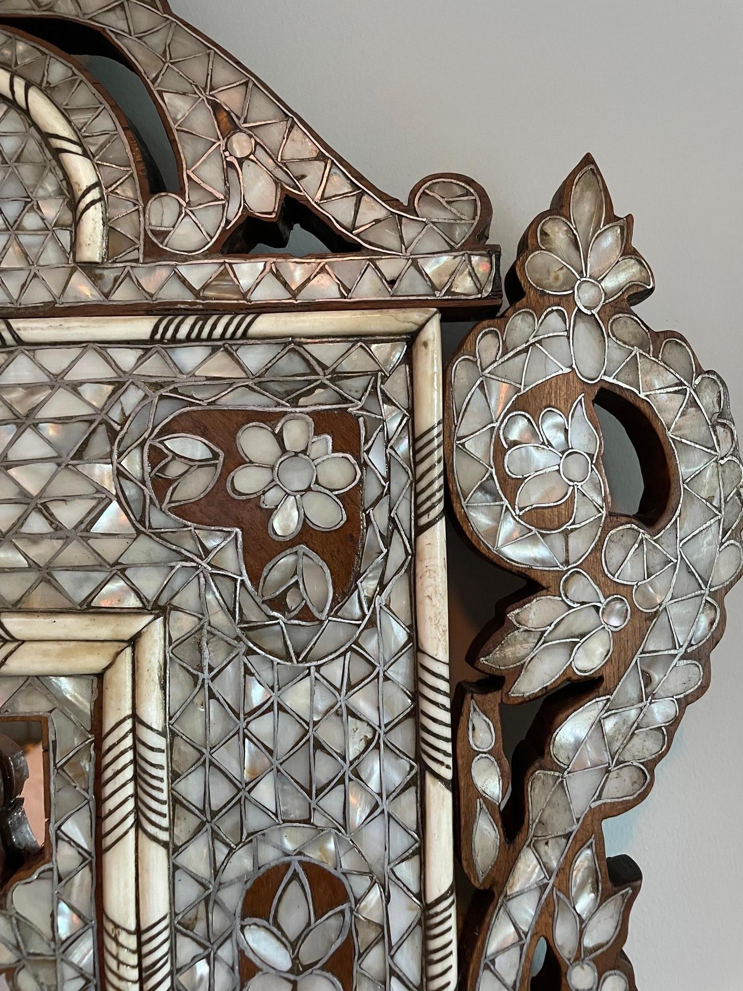 Inlay Moroccan Inlaid Mirror