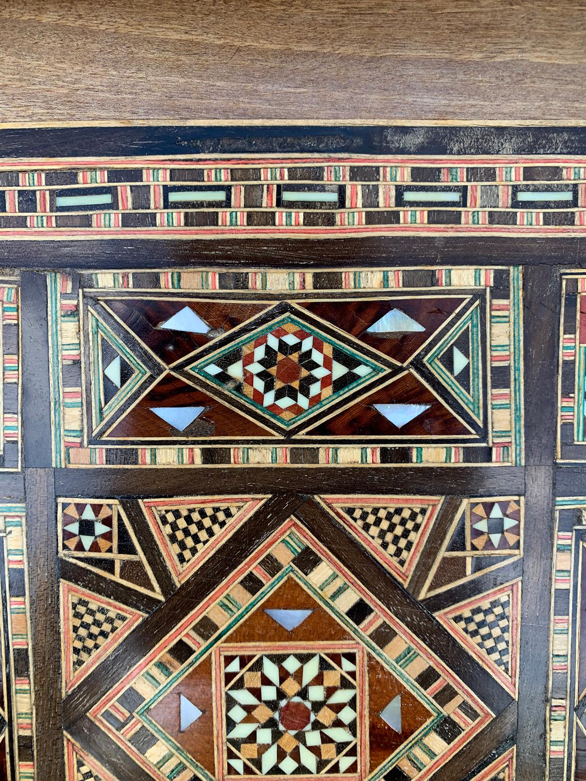 Moroccan Inlaid Octagonal Box, circa 1900 4