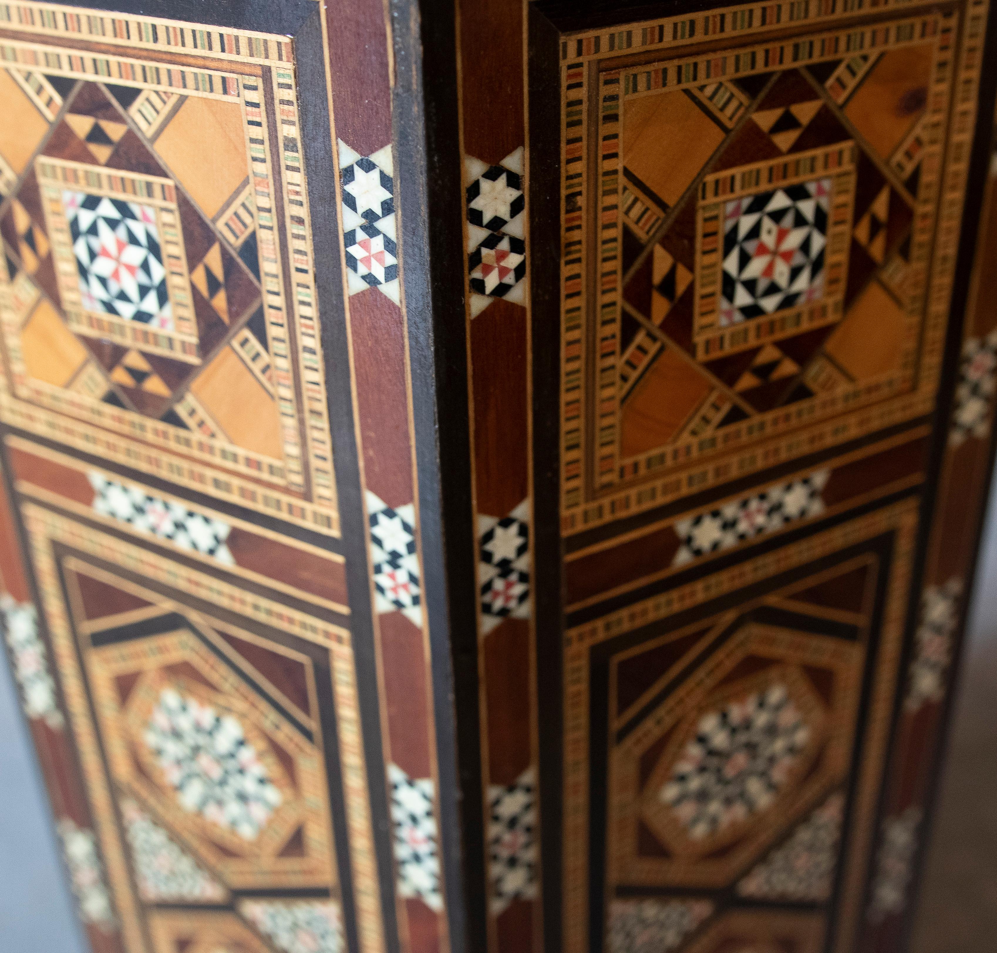 Moroccan Inlaid Side Table  For Sale 6