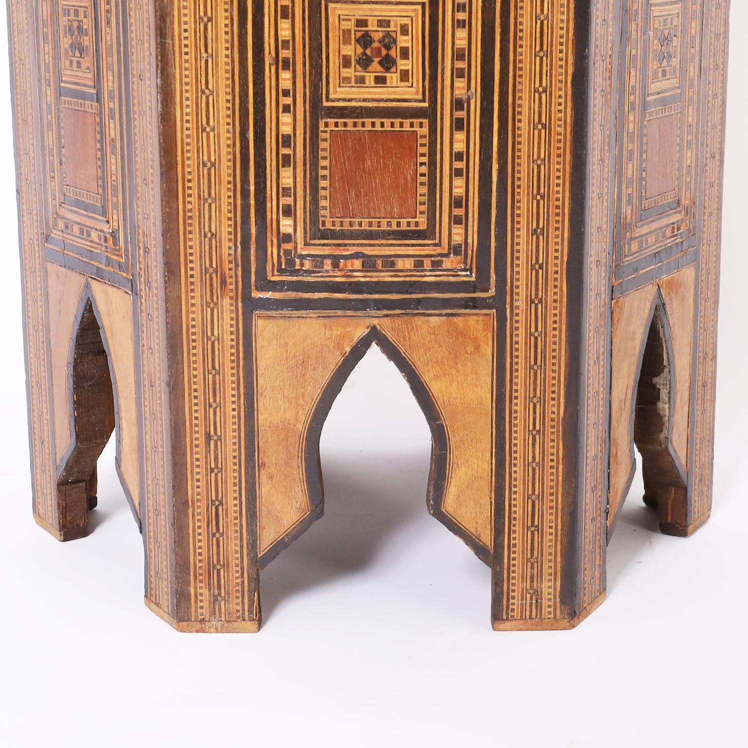 Moroccan Inlaid Stand 2
