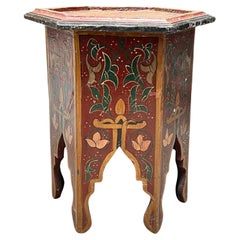 Moroccan Inlay Side Table