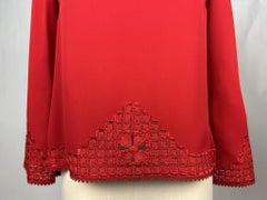 Moroccan-inspired blouse by Pierre Balmain, designed by Oscar de la Renta – 2000