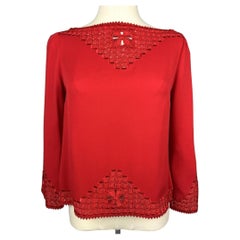Moroccan-inspired blouse by Pierre Balmain, designed by Oscar de la Renta – 2000