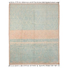 Moroccan Inspired Rug Hand-knotted 8'01" x 10'02"
