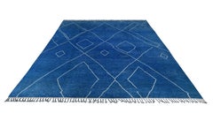 Moroccan Inspired Rug Hand-Knotted 10'03" x 13'11"
