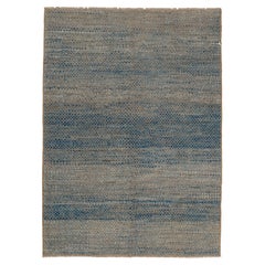 Moroccan Inspired Tuareg Blue Rug by Alberto Levi Gallery