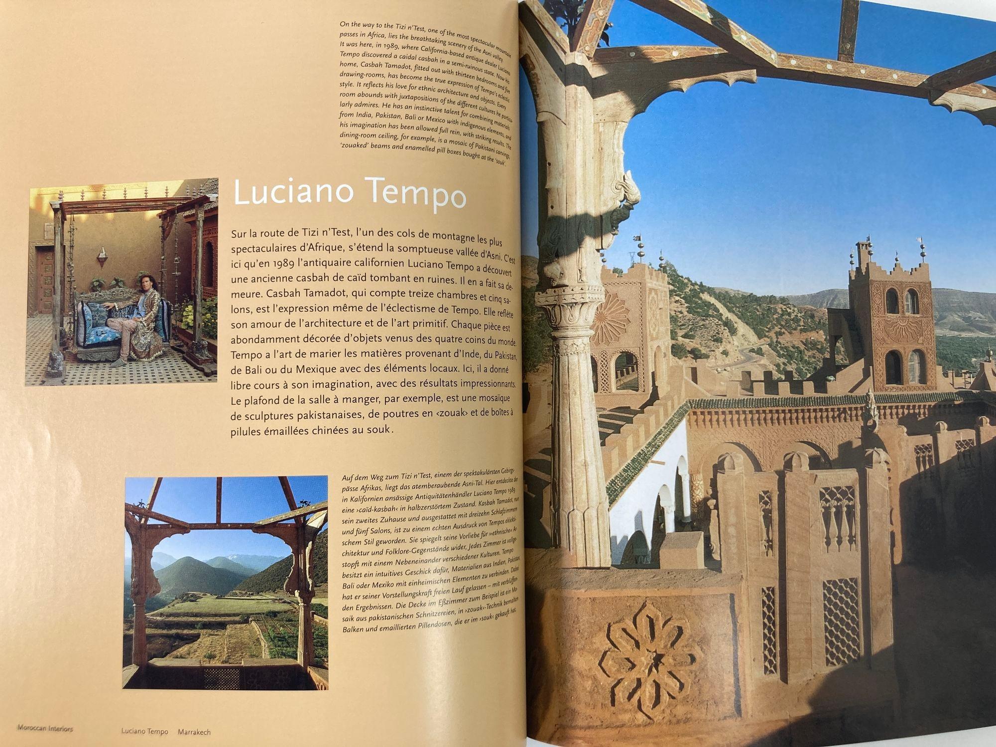 Moroccan Interiors Tashen Book by Lisa Lovatt-Smith In Good Condition For Sale In North Hollywood, CA
