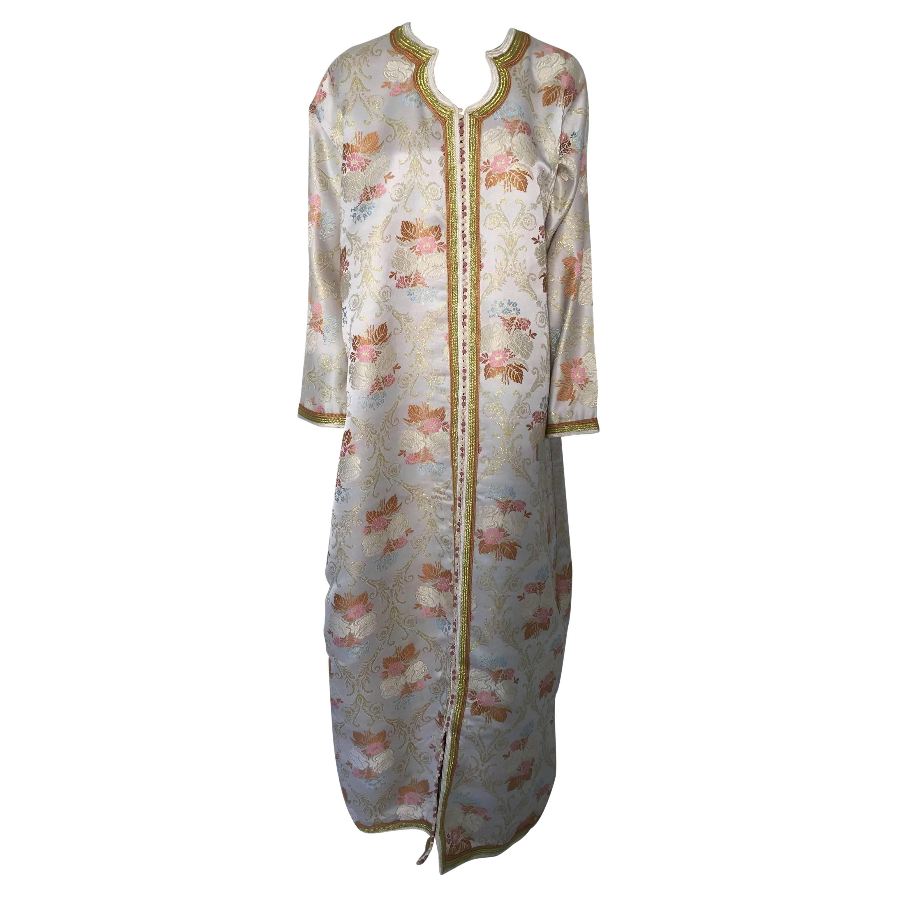 Kaftán marroquí en tejido de brocado cojo Talla L a XL en venta