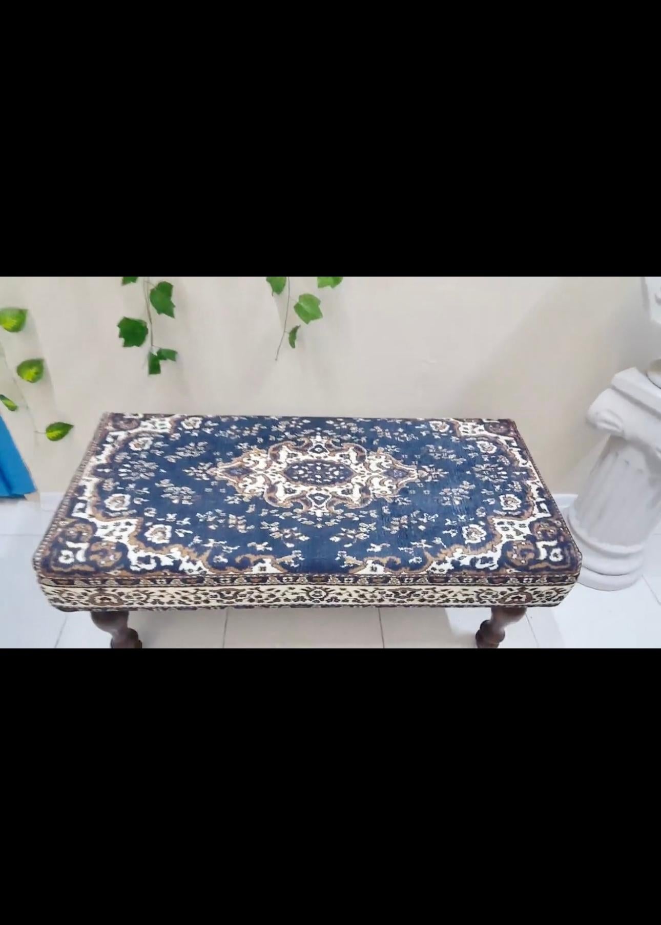 Moroccan Kilim Bench For Sale 1