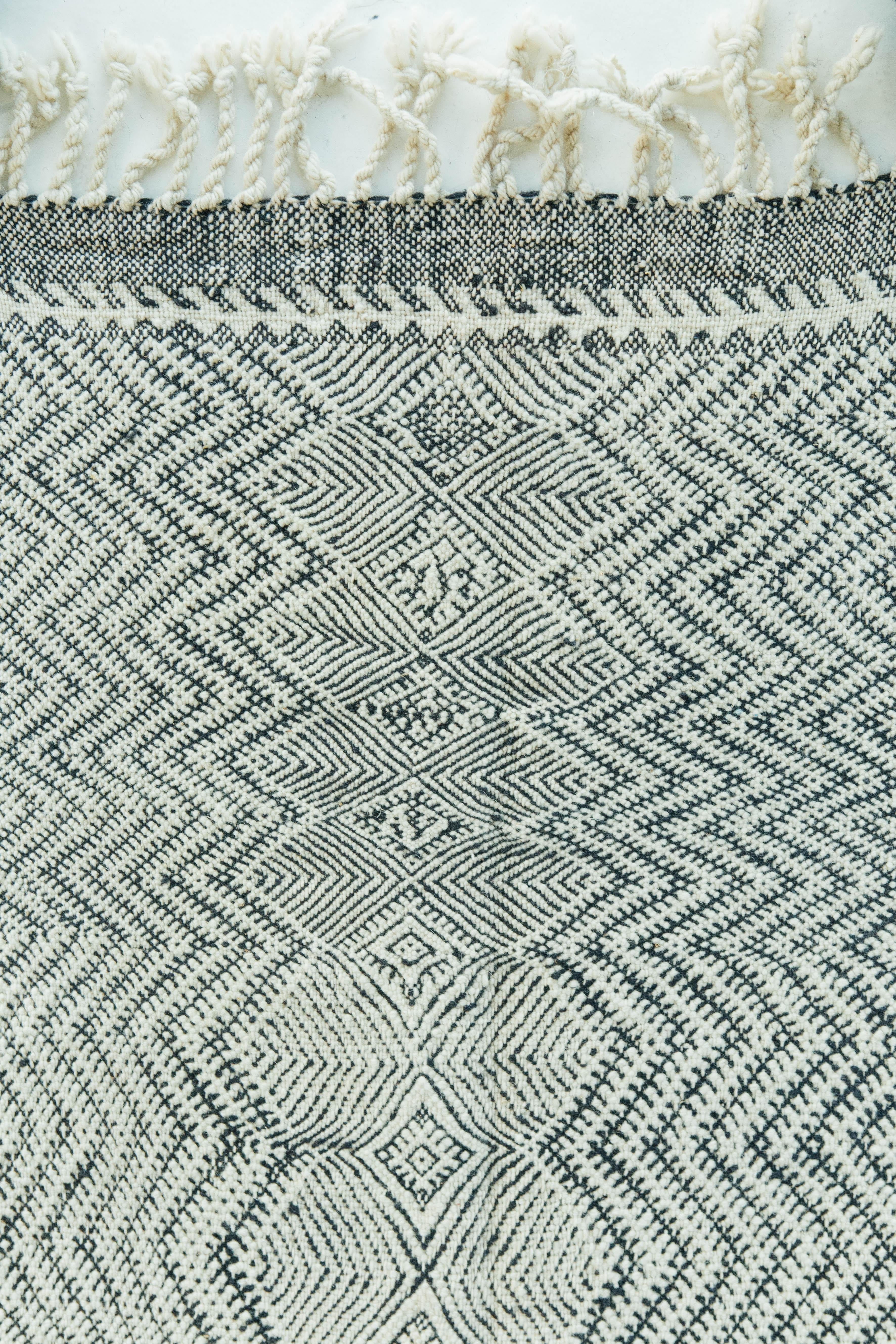 Moroccan Kilim Natural Wool 6