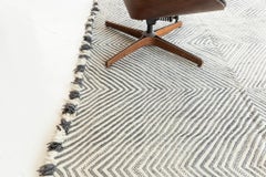 Kilim marroquí de lana natural