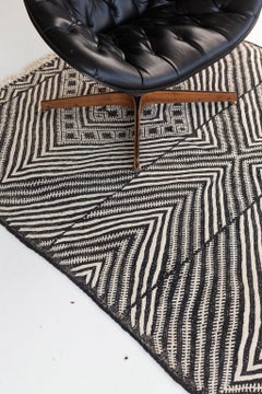 Kilim marroquí de lana natural