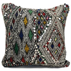 Moroccan Kilim Pillow Morocco Colord Cushion