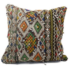 Moroccan Kilim Pillow Morocco Colord Cushion