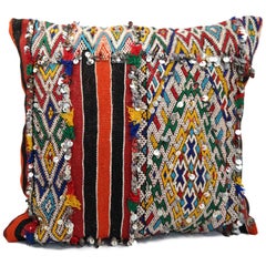 Moroccan Kilim Pillow Morocco Colord Cushion