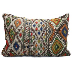 Moroccan Kilim Pillow Morocco Colord Cushion
