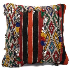 Moroccan Kilim Pillow Morocco Colord Cushion
