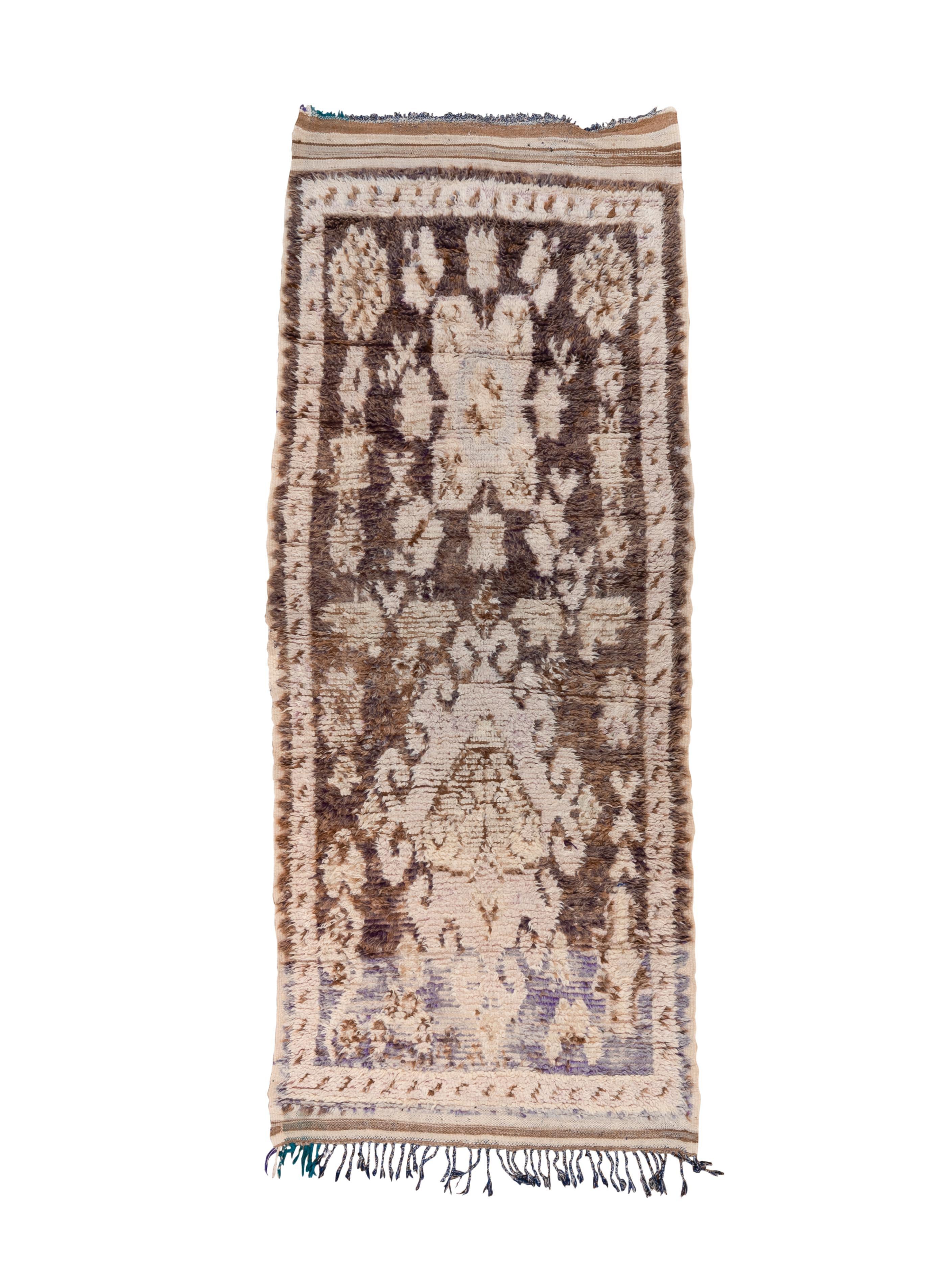 Marokkanisches Medaillon Brown und Beige im Angebot 2