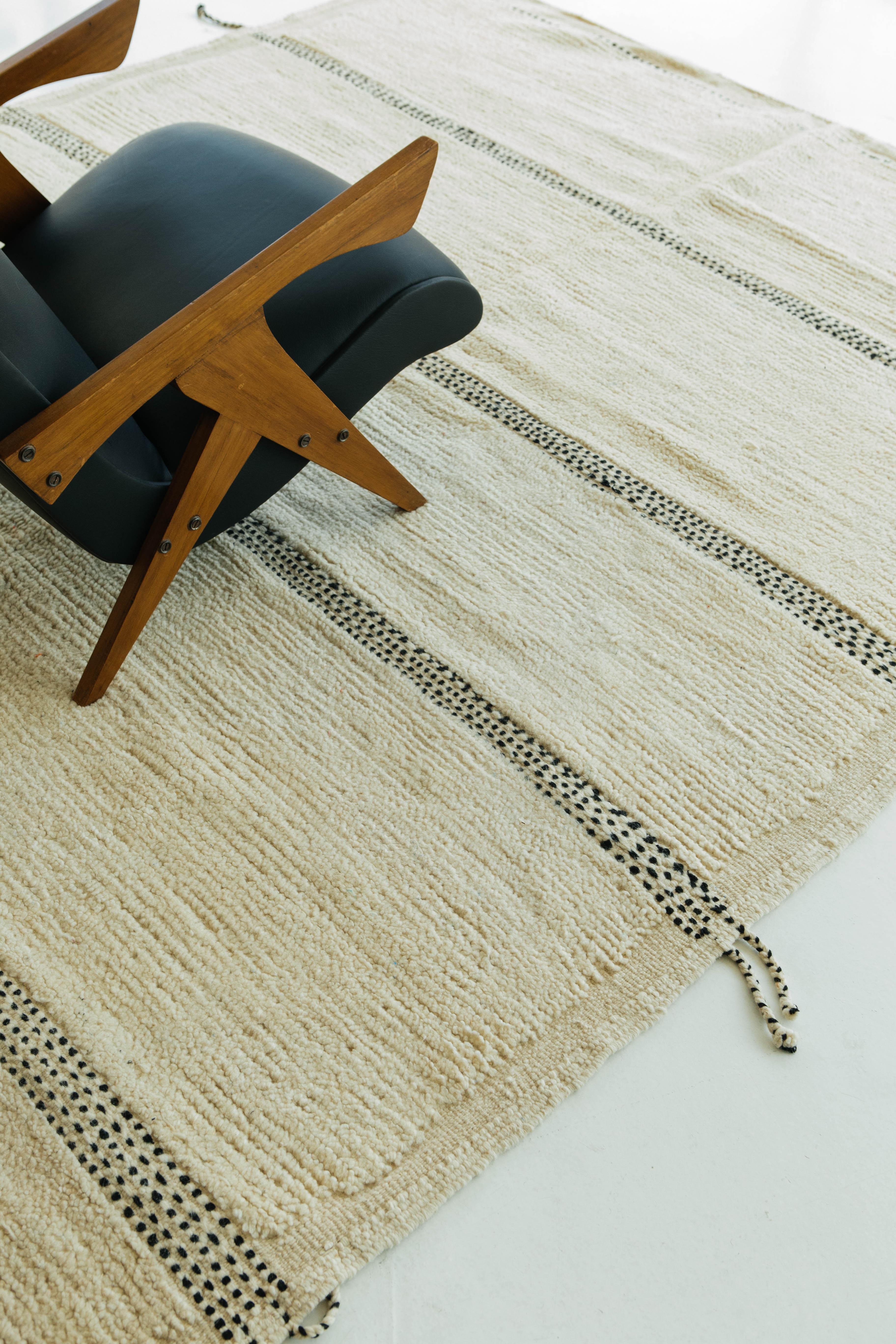 Wool Moroccan Middle Atlas Tribe Berber Rug For Sale