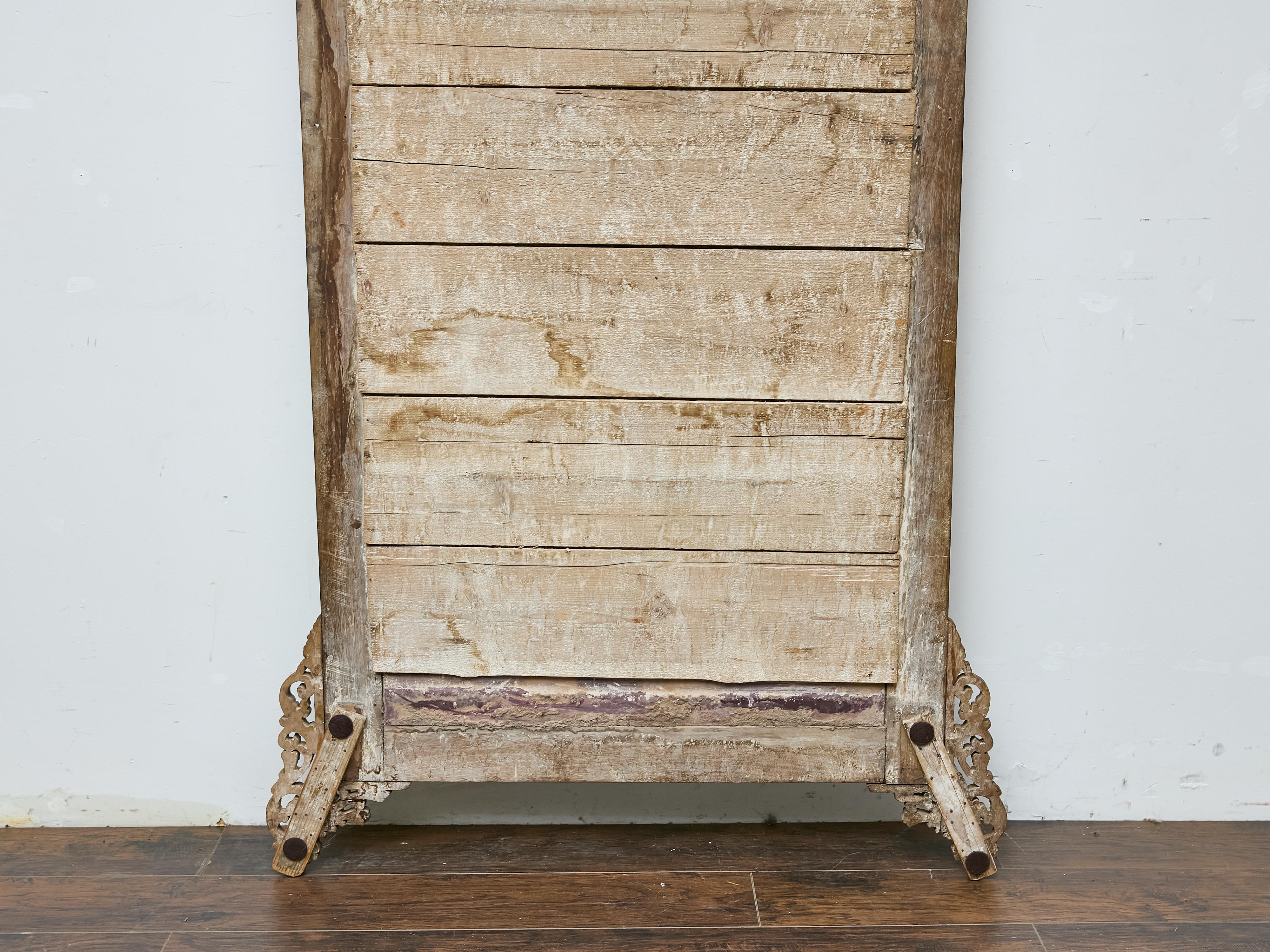 Moroccan Mirror with Bone and Mother-of-Pearl Inlay, circa 1900 For Sale 11