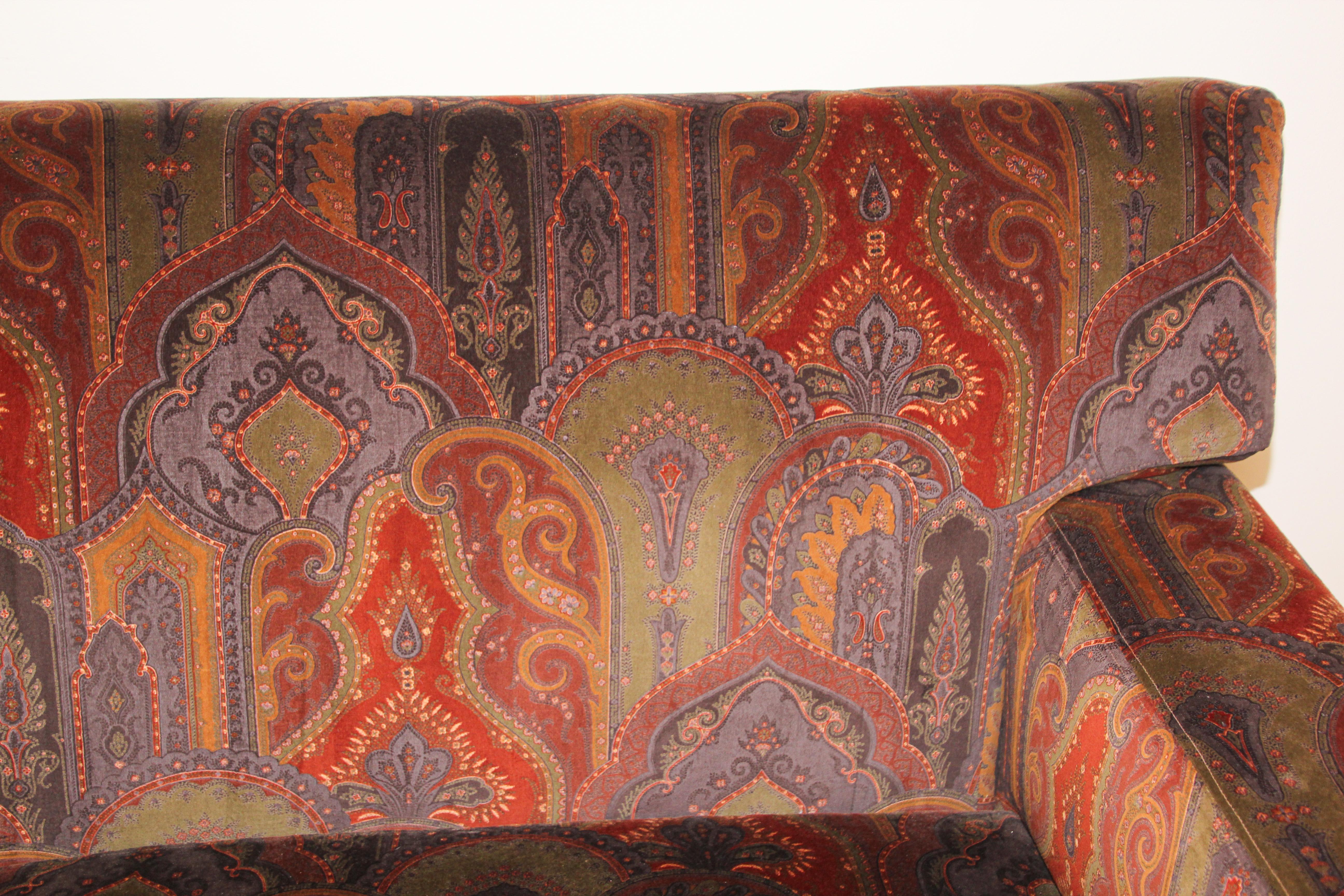 20th Century Vintage Art Deco Moroccan Moorish Sofa