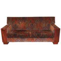 Vintage Art Deco marokkanisches maurisches Sofa