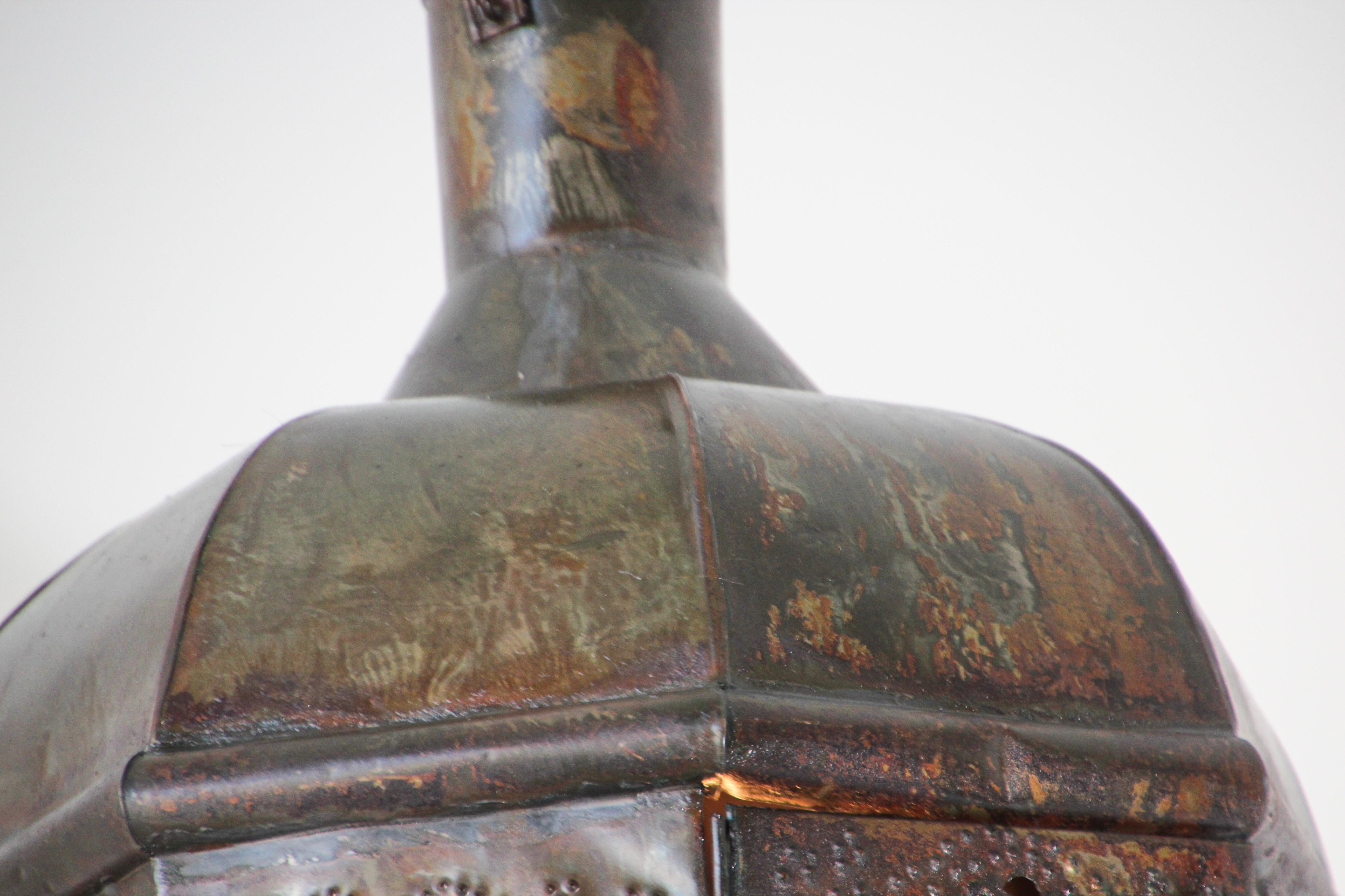 Lampe à suspension marocaine en métal fabriquée à la main, style mauresque en vente 3