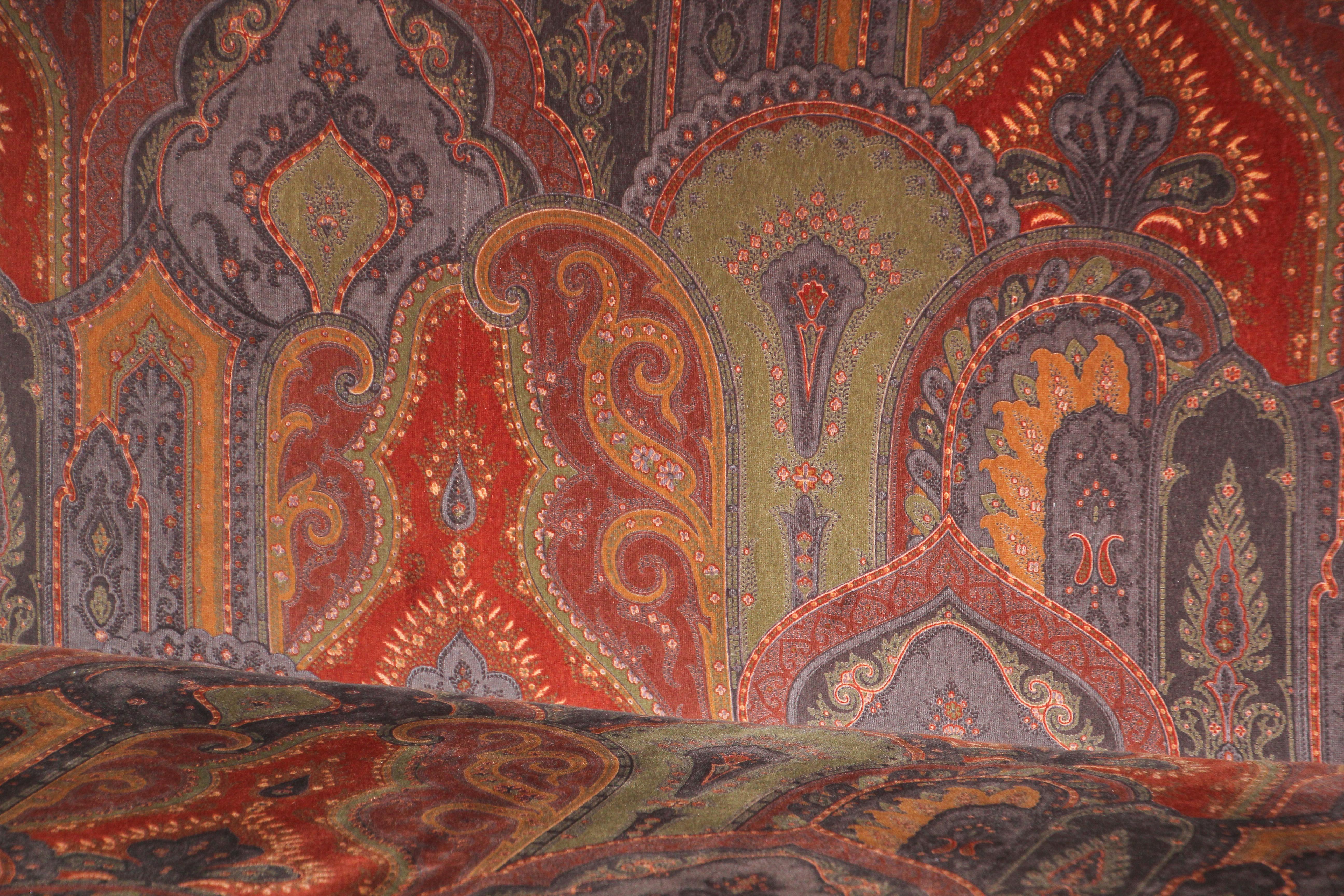 Art Deco Moroccan Moorish Sofa Jean-Michel Frank Style 5