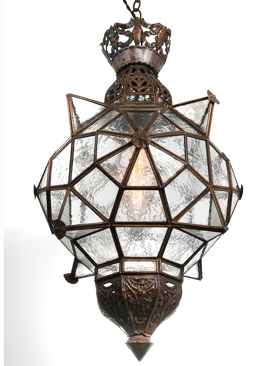 North African Moroccan Moorish Star Shape Lantern
