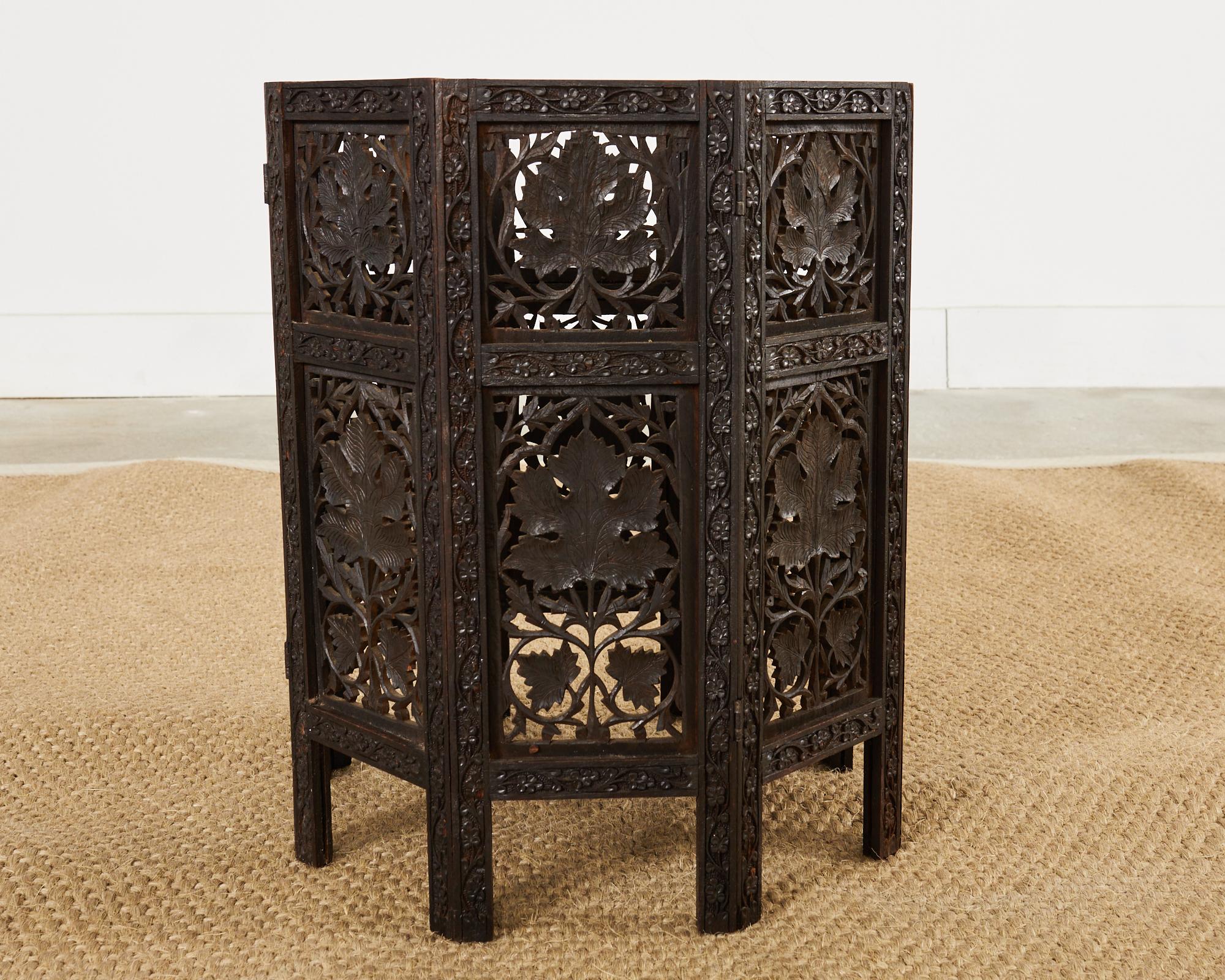 Moroccan Moorish Style Hand Carved Drinks Table 12