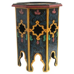 Marokkanischer maurischer Tabouret-Beistelltisch