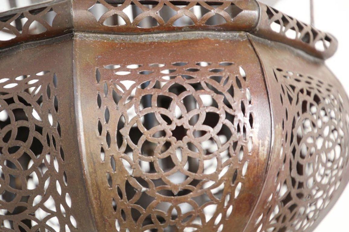 Luminaire suspendu marocain mauresque vintage en vente 2